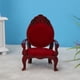 thumbnail image 2 of Sillón en Miniatura de Madera EOTVIA 1:12 Silla de Comedor Tallada Vintage, 2 of 3