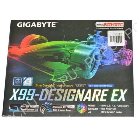GA-X99-DESIGNARE EX Gaming Motherboard (Best X99 Motherboard For 5820k)