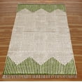 thumbnail image 5 of Casavani Hand Block Printed Green Cotton Dhurrie Hallway & Stair Runner Rug Farmhouse Runner Rug 2.6x10 feet, 5 of 5