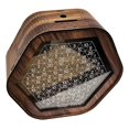 thumbnail image 3 of Wooden Money Box Desk Piggy Bank with Digital Scale Money Saving Case Table Ornament Gifts, 3 of 6