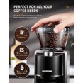 thumbnail image 2 of Molinillo de café SHARDOR Conical Burr Electric 35 Grind Set, 2 of 8