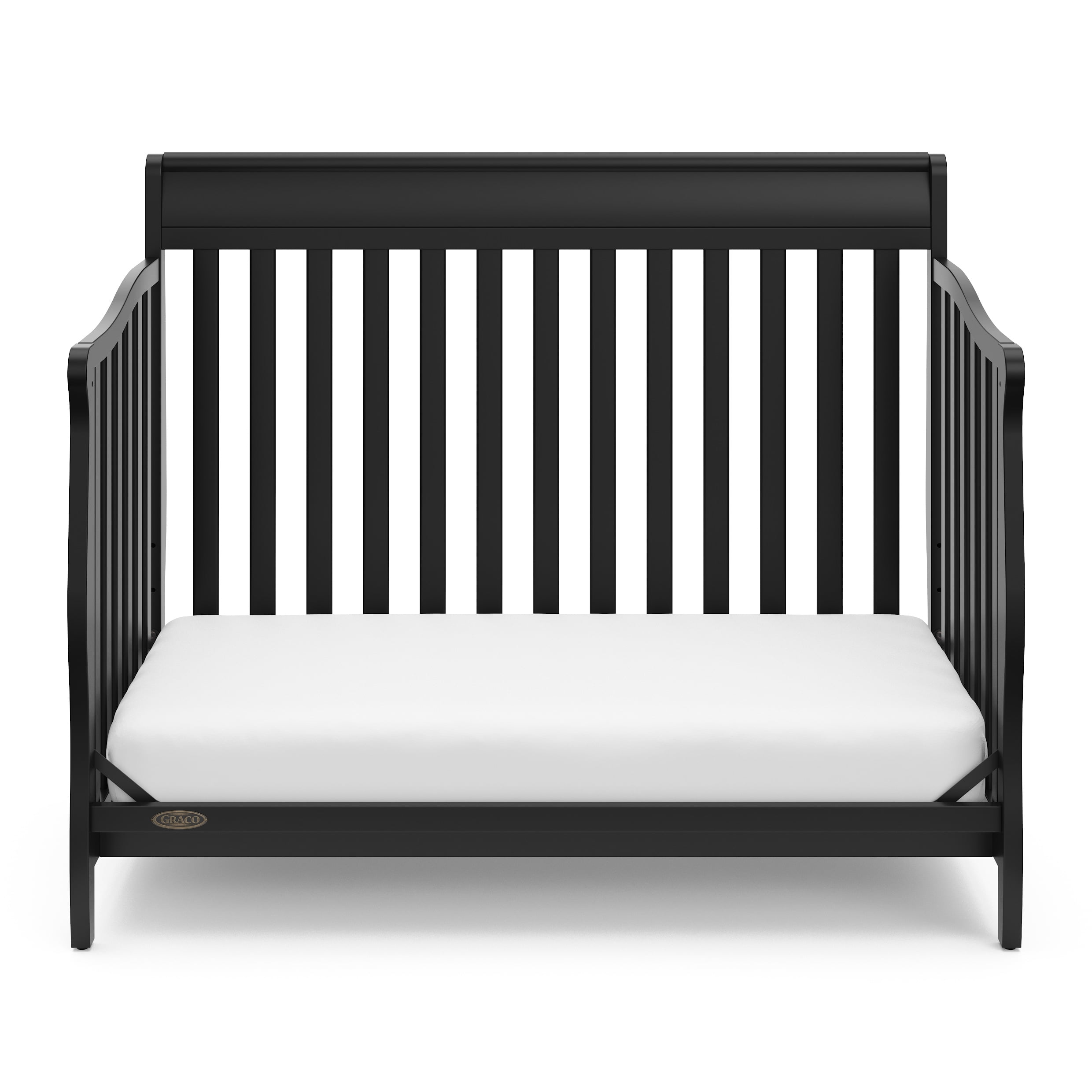 Graco Stanton 4 In 1 Convertible Crib Black Walmart Com