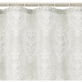 thumbnail image 2 of Fabric Shower Curtain - 72 x 72 Inch, Light Gray Medallion, 2 of 5