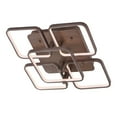 thumbnail image 6 of JONATHAN Y Sebastian 17.5" Integrated LED Metal Flush Mount Ceiling Light, Coffee, JYL7213A, 6 of 8