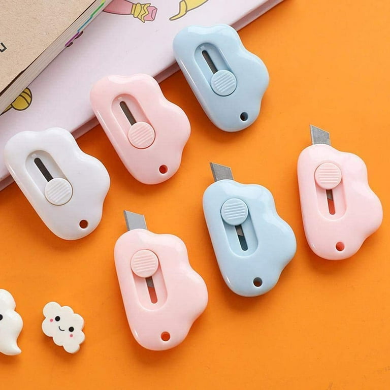 Wholesale # 1 Pc Mini Portable Plastic Box Opener Express Paper Wrapping  Opener Color Cutter O3G9 