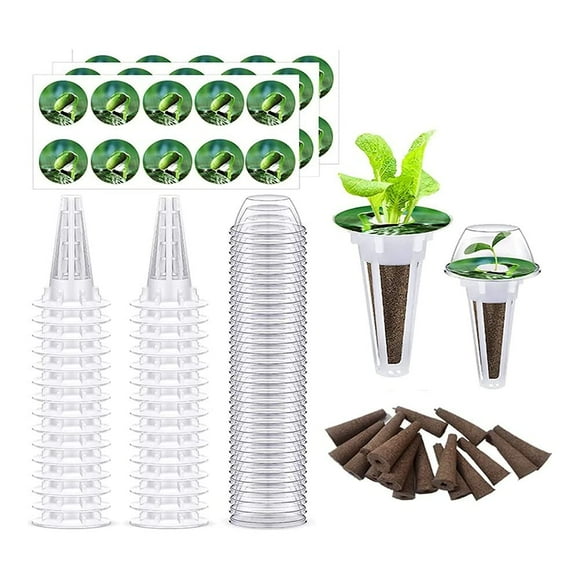 Replacement 30PCS Seed Pod Kit for, Hydroponics Grow Anything Kit Garden Seed Starting System Indoor Hydroponics Supplies