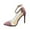 Pink, variant on OAVQHLG3B Women's Shoes Summer Elegant Stilettos Super High Heels Pointed Color Matching Transparent Fashion Ankle Strap Sandals