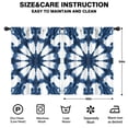 thumbnail image 2 of Blackout Kids Curtains,Blue Tie Dye Star Pattern Childrens Insulated Curtains Set Of 2,Bedroom Essentials,Toddler Room Decor 42"x54", 2 of 5