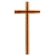 thumbnail image 1 of 1 colgante de cruz de madera, cruz artesanal de madera (color madera), 1 of 7