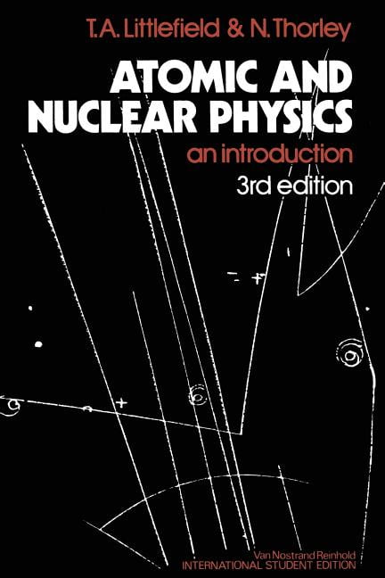 Atomic And Nuclear Physics: An Introduction (Paperback) - Walmart.com ...