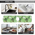 thumbnail image 6 of Coolnut 2 Pack Faucet Mat Splash Guard for Kitchen Sink, Dandelion Ladybugs 14x5 Inch Super Absorbent Microfiber Sink Protector Mat, Kitchen Sink Mat Machine Washable Kitchen Sink Accessories, 6 of 7