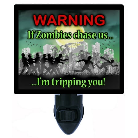

Zombie Photo Night Light Plus One Extra Free Switchable Insert. 4 Watt Bulb. Image Title: Zombies Light Comes with Extra Bulb.