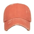 thumbnail image 5 of DOPI Stylish Hats Unisex Men Women Solid Color Sun Hat Adjustable Baseball Cap Hip Hop Hat, 5 of 5