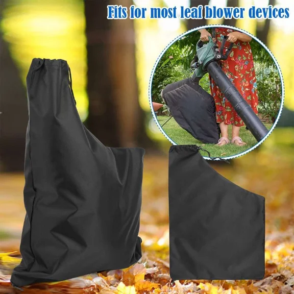 PURELY- 2Pcs Garden Leaf Blower Vac Vacuum Bag Collection Bag Lawn Shredder Replacement
