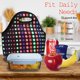 thumbnail image 3 of Neoprene Lunch Bags Thermal Insulated Lunch Tote Bag Reusable Washable Neoprene Picnic Bag for Women Men, 3 of 5