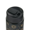 thumbnail image 3 of Thyme & Table 22 fl oz Stainless Steel Coffee Tumbler with Frother, Black Zodiac, 3 of 6