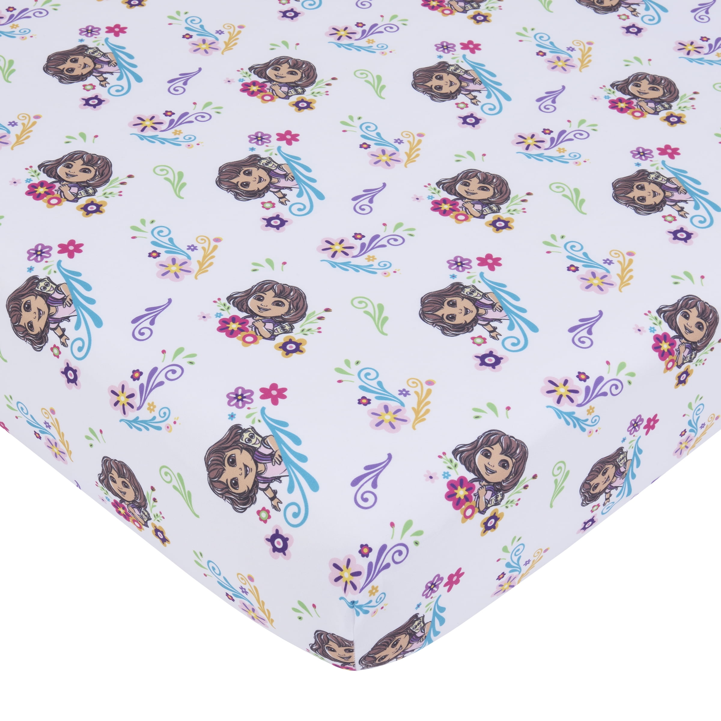 Dora Adventure Awaits 4 Piece Toddler Bed Set