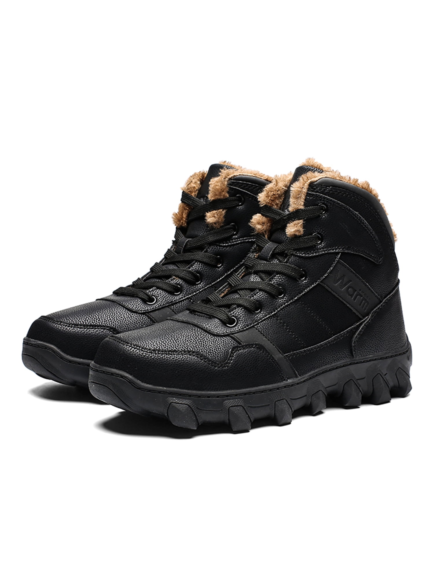 fur lined hiking boots