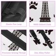 thumbnail image 2 of MUOOUM Pencil Case, Eiffel Tower Dog Paws Patterns Large Capacity Pencil Pouch Stationery Pen Bag, 2 of 7