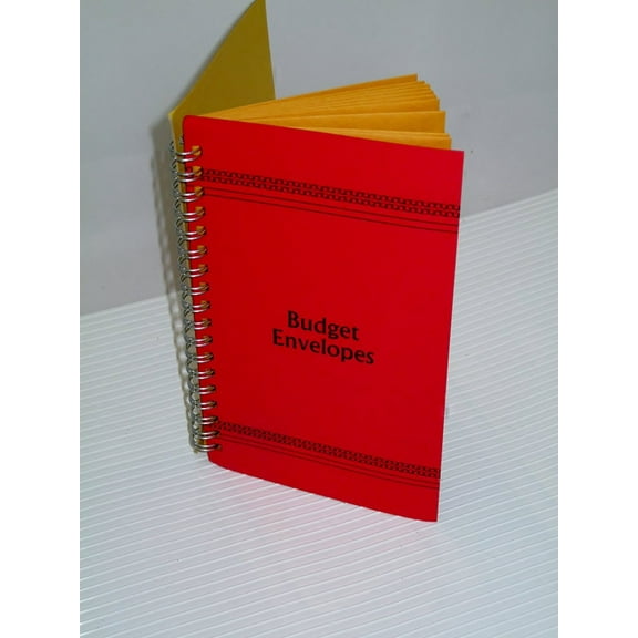 Budget Envelopes Red Cover