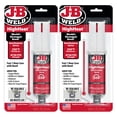 thumbnail image 1 of Jeringa epoxídica J-B Weld High Heat, gris oscuro, 25 ml, paquete de 2, 1 of 7