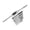 Steel tap set, variant on User Friendly Adjustable Tap Die Wrench Spanner Corrosions Resistant For Mechanics DIYer Enthusiasts Home Repair
