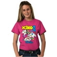 thumbnail image 4 of XOMG POP Bella in Clouds Cartoon Women Plus Size Graphic Tee Tees Brisco Brands 2X, 4 of 5