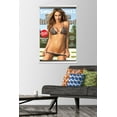 thumbnail image 2 of Sports Illustrated: Swimsuit Edition - Hannah Davis Cover 15 Wall Poster with Magnetic Frame, 22.375" x 34", 2 of 5