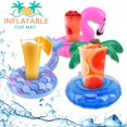 thumbnail image 3 of Botes inflables para bebidas Blovec, paquete de 8 con bomba de aire, para fiestas en la piscina, 3 of 6