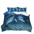 thumbnail image 1 of Animal Cartoon Series Printed Quilt Cover Two-piece Set Three-piece Children's Bedroom Decorative Quilt Cover, 1 of 4