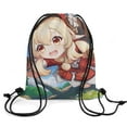 thumbnail image 2 of Genshin Impact Drawstring Backpacks Gym Athlete Bag Draw String Bags for Sports, Travel, Swimming, Beach, 2 of 8