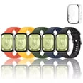 thumbnail image 1 of 5 Correas + 1 Pc Funda Mica Para Huawei Watch Fit 3, 1 of 8