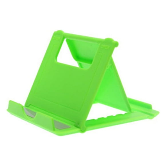 Creative lazy mobile phone tablet universal folding bracket Green (with