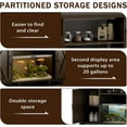 thumbnail image 3 of Pipleo 55 - 75 Gallon Fish Tank Stand with Power Outlets, Heavy Duty Wooden Aquarium Stand with Storage Cabinet, 1200lbs Capacity, 3 of 8