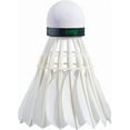 thumbnail image 2 of Babolat Hybrid Challenge Badminton Feather Shuttlecock 3 In 1 , White | Perfect For Training And Tournaments, 2 of 4