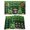 Green Gold DarkGreen, variant on St. Patrick's Day Placemats Set of 8, Spring Lucky Shamrocks Gnomes Vintage Placemats for Dining Table, Place Mats for Kitchen Tabletop, Waterproof Wipeable Dining Table Mats Set