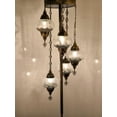 thumbnail image 6 of Angora Ilker 5 Globe Standing Turkish Lamp | Turkish Moroccan Floor Lamps for Home (70.86"), 6 of 6