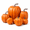 Orange, variant on Thanksgiving Decoration White Pumpkin Set, 7PCS Artificial Pumpkins Table Decor with Multiple Sizes for Fall Harvest Home Display
