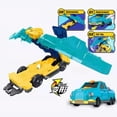thumbnail image 1 of DMH Explosion Wild Speed Fly Deformation Car 4 Screechers Beast Attack Action Figures Capture Flips Transformation Surprise Gift Toy, 1 of 7