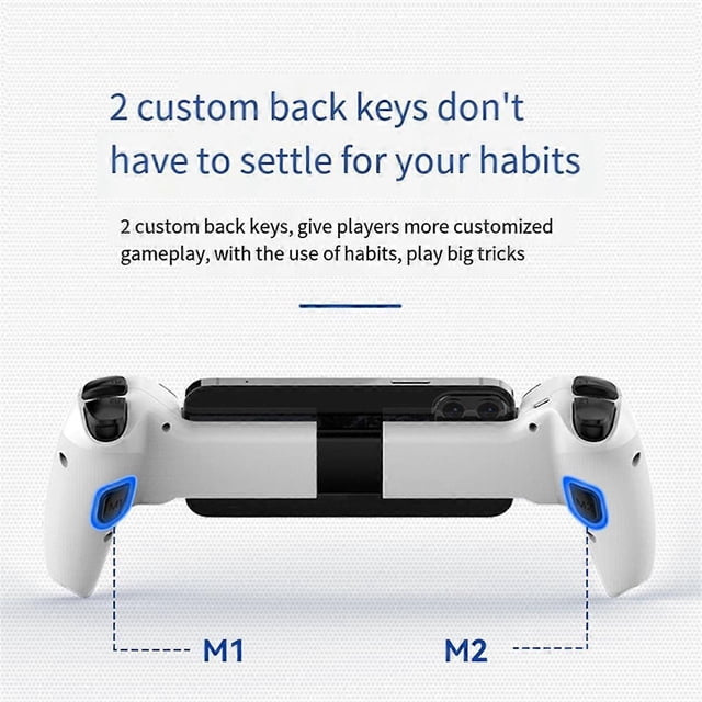 D9 Stretch Grip for Cell Phone Wireless Bluetooth PC Tablet for Switch/PS3/ Dual Hall Somatosensory Gamepad