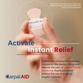 thumbnail image 4 of Carpal AID Clear Plastic Adhesive Hand-Based Carpal Tunnel Support for Either Hand CA-30PK UNI, 30 Ct, 4 of 9