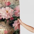 thumbnail image 3 of BCIIG Flowers Shower Curtain Set 100% Polyester Chic Bathroom Decor 69"x72, 3 of 7