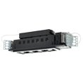 thumbnail image 1 of Jesco Lighting MG1650-4EWB Double Gimbal Modulinear Directional Lighting for New Construction, Black Interior with White Trim, 1 of 1