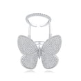 thumbnail image 1 of Anillo abierto para mujer, diamantes de imitación, boda, fiesta, celebración, playa, trabajo, tienda, cita, viaje, joyería de moda para mujer Ropa, zapatos y accesorios Miscelánea Talla 9 Minnieouse AP015118-02, 1 of 6