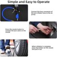 thumbnail image 3 of Pack of 2 Tyre Inflator Hose, Valve Extension Set for Air Pump, Car, Bike, 3 of 5