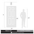 thumbnail image 4 of Beaumont Lane Steel Nautical Semi Flush Mount in Pewter, 4 of 4