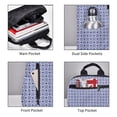 thumbnail image 3 of Fuzoiu Blue And White Porcelain Chinaware Print Lightweight Daypack,Weekender Bag for Men and Women, Travel Backpack with Padded Straps for School, Travel & Work, 3 of 7