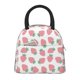 thumbnail image 1 of Balery Strawberry Bolsa de Almuerzo para Mujeres, Caja de Almuerzo, Bolsa de Almuerzo Pequeña Impermeable, Tote de Almuerzo Reutilizable con Gran Capacidad, 1 of 6