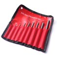thumbnail image 1 of 9pcs Roll Pin Punch Set, Punch Tool With Portable Bag, Spherical Tip, Removing Repair Tools, Pin Punch Set For Watch Repair, Automotive, Jewelry, 1 of 7