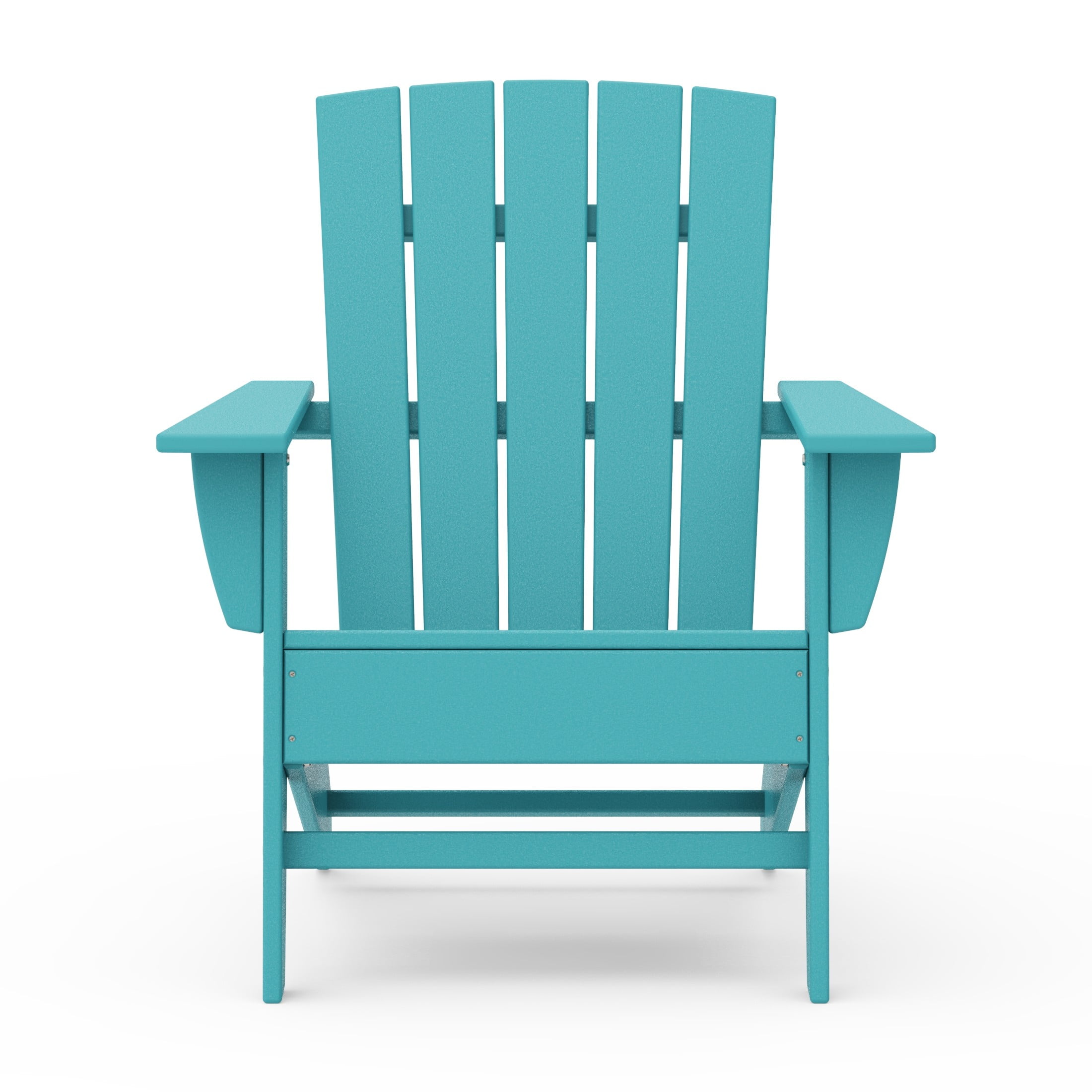 Better Homes & Gardens by POLYWOOD Southlake Outdoor Modern Adirondack Chair, All-Weather HDPE, Patio Seat, in Aruba